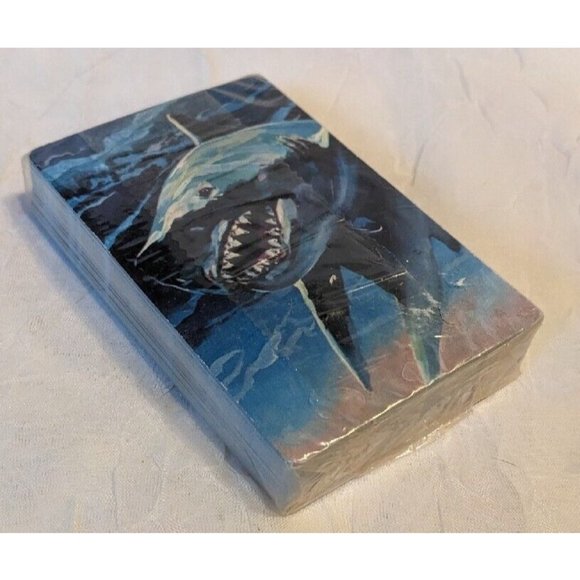 Full Deck Vtg Swap Playing Cards Shark Teeth New Sealed Ephemera Junk Journal - Picture 3 of 7